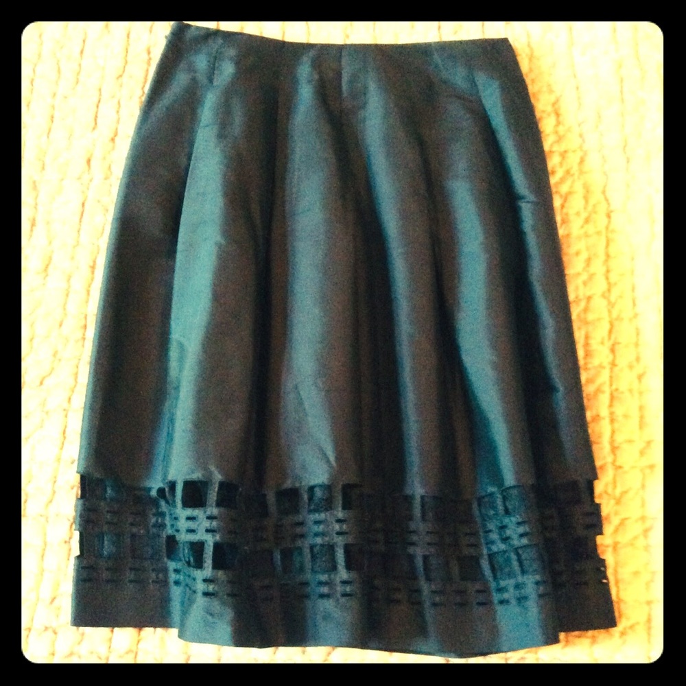 Talbots 100% silk skirt